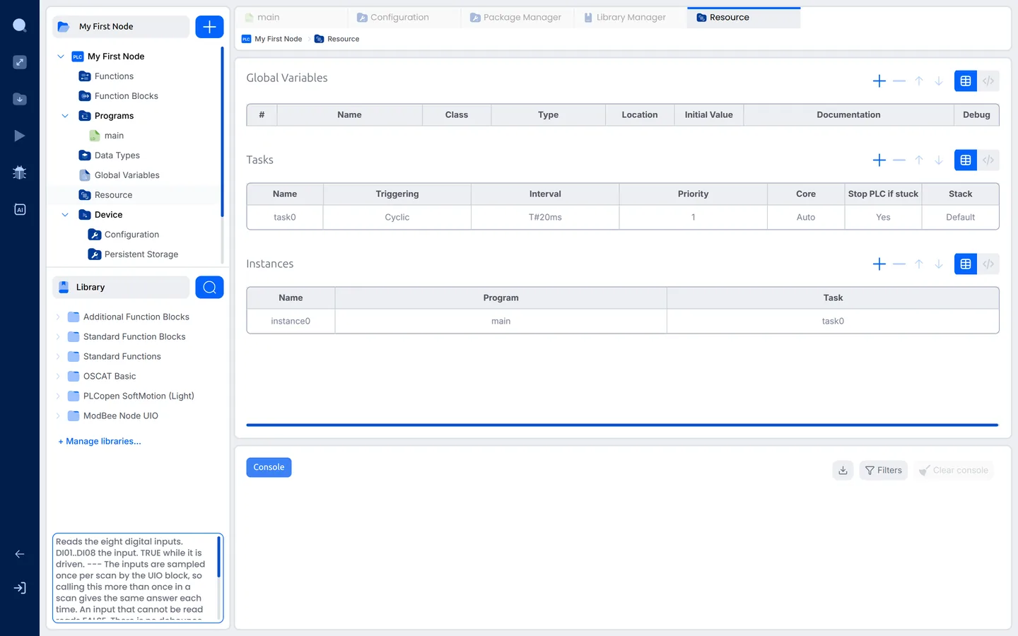 The Resource: tasks and instances